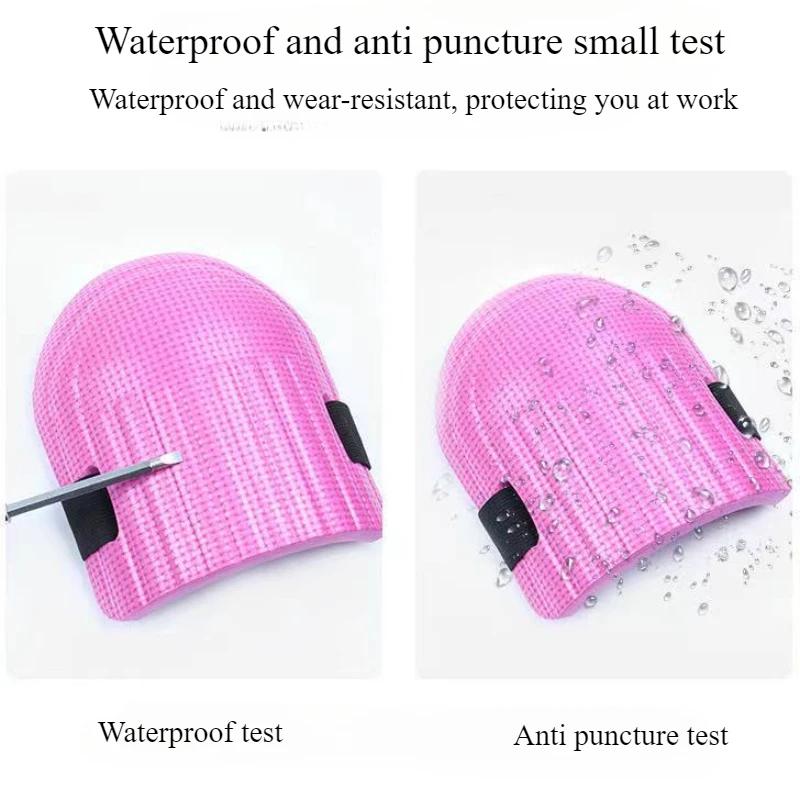 2pcs/1set EVA Foam Knee Protection Work Pattern Anti Slip Cushion Protector Tile Knee Protector for Knee Protection
