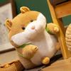 With Avocado Bag Backpack Hamster Plush Toys Lifelike Hamster Stuffed Toy  Birthday Parties