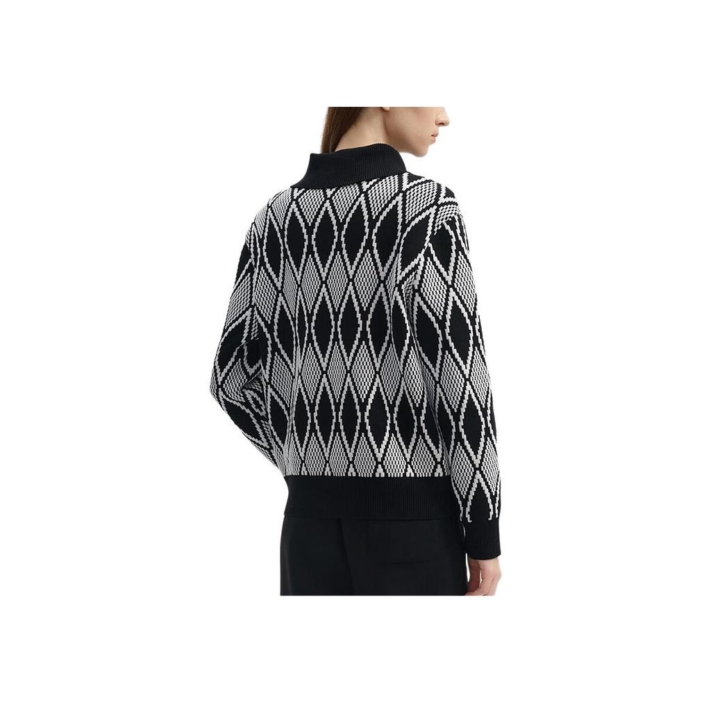 New FILA Knitwear Women's Jet Black F11W443407F-BK