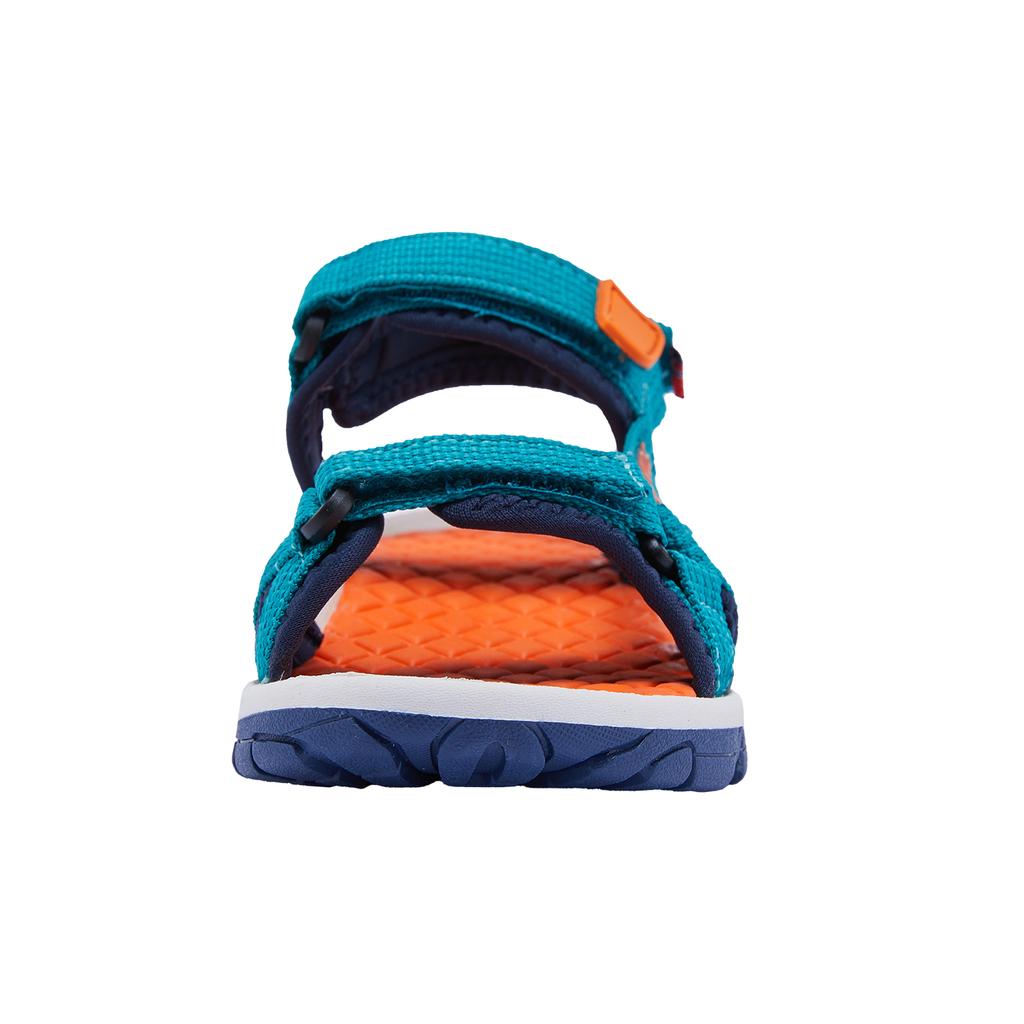 Children's Sports Sandals for Boy/girl Trollkids Kids Oslofjord Sandal Lake Blue/bright Orange (268-190)