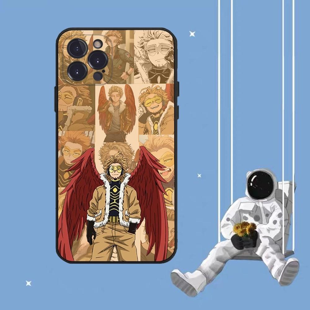 

BNHA Ястреб Пальто Аниме Чехол для Телефона Для iPhone 14 11 12 13 Mini Pro XS Max Чехол 6 7 8 Plus X XR SE 2020 Funda Оболочка iPhone 11