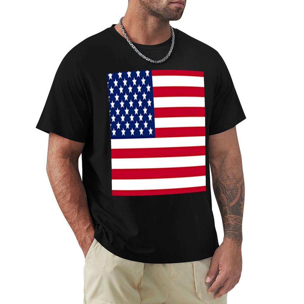 American Flag TShirt Man tshirt boys animal print mens vintage t shirts