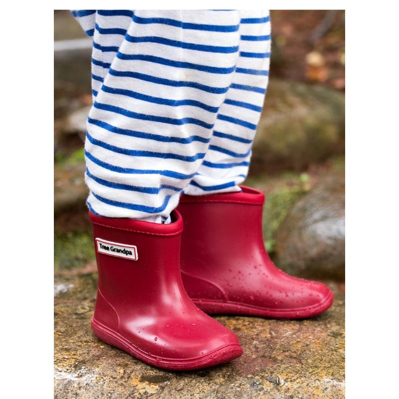 Children's Lightweight Mid Length Rain Boots for Boys and Girls