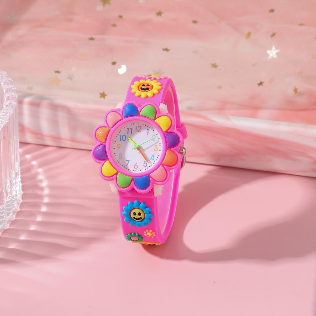 Cute butterfly and floral Chinese style student versatile quartz watch   jewelry small gift set of four pieces