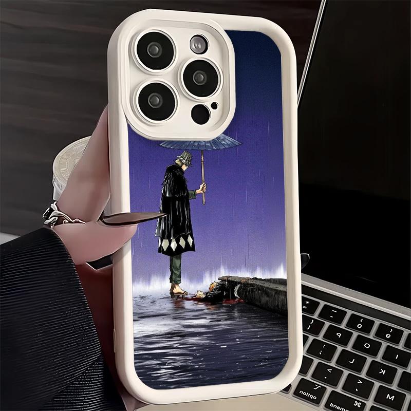 Phone Case for iPhone 17 Air 16E 15 16 Pro Max Bleach Kisuke Urahara Cover 14 Plus 13 12 Mini Soft Shell Silicone Fundas