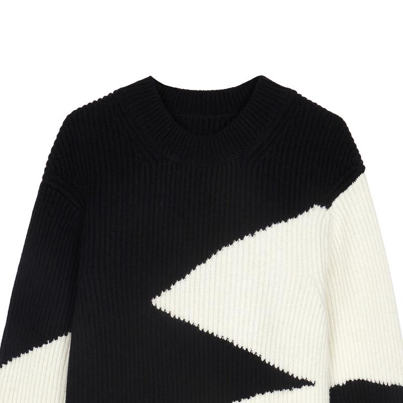 LESS 2024 Winter Round Neck Long Sleeve Pullover Sweater 2OB313740