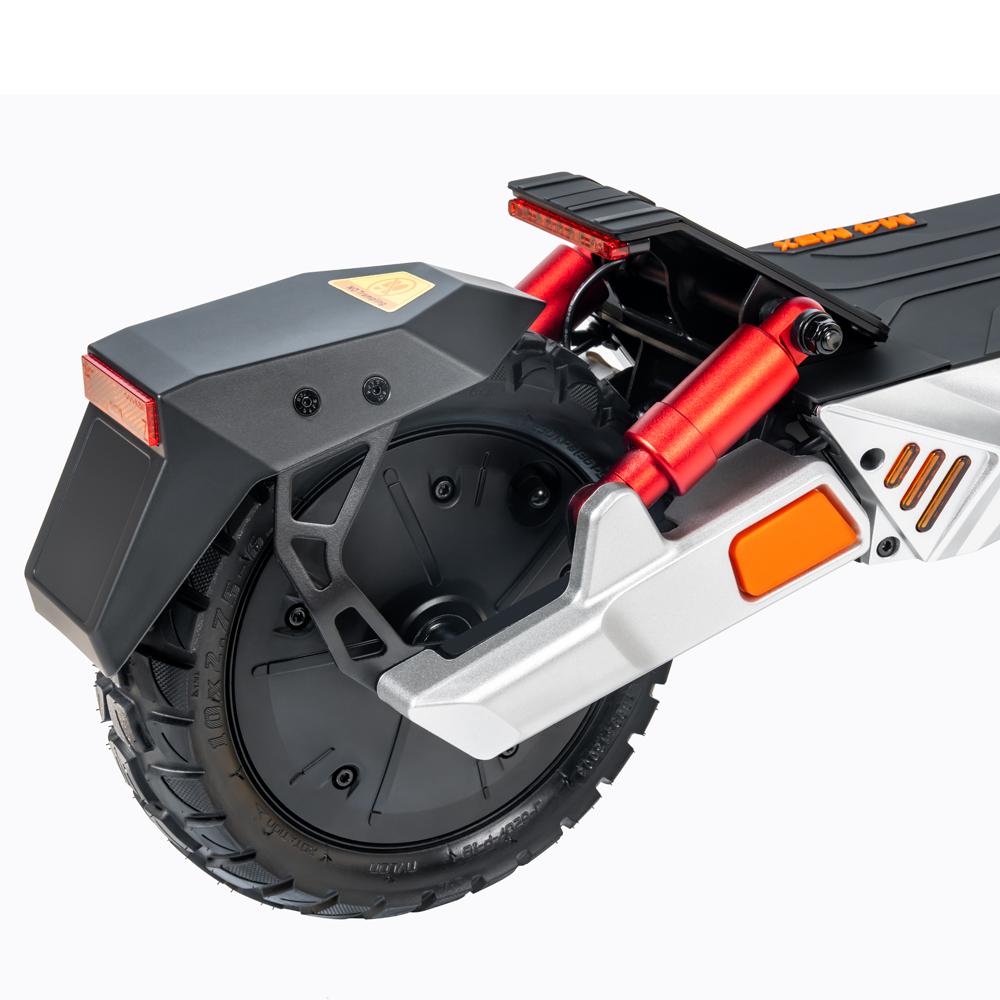 KuKirin M4 Max Electric Scooter, 800W,48V 18.2Ah, 45km/h, 64km Range, 10” Tyre, Dual Suspension, IP54, LCD Display, Foldable Design
