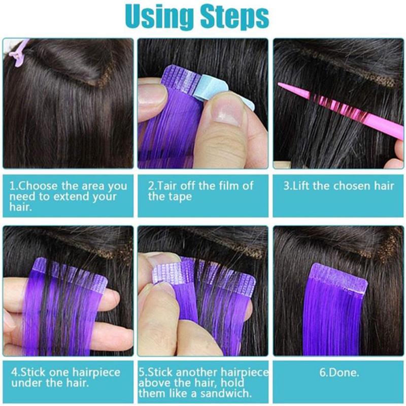 

3M Cut Double Sided Adhesive Super Tape For Tape In Hair Extensions Skin Weft one size