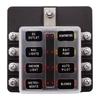 Fuse Box Holder 8 Way Screw Fuse Block for Car, Off-Road, RV, Bus, Yacht, Boat