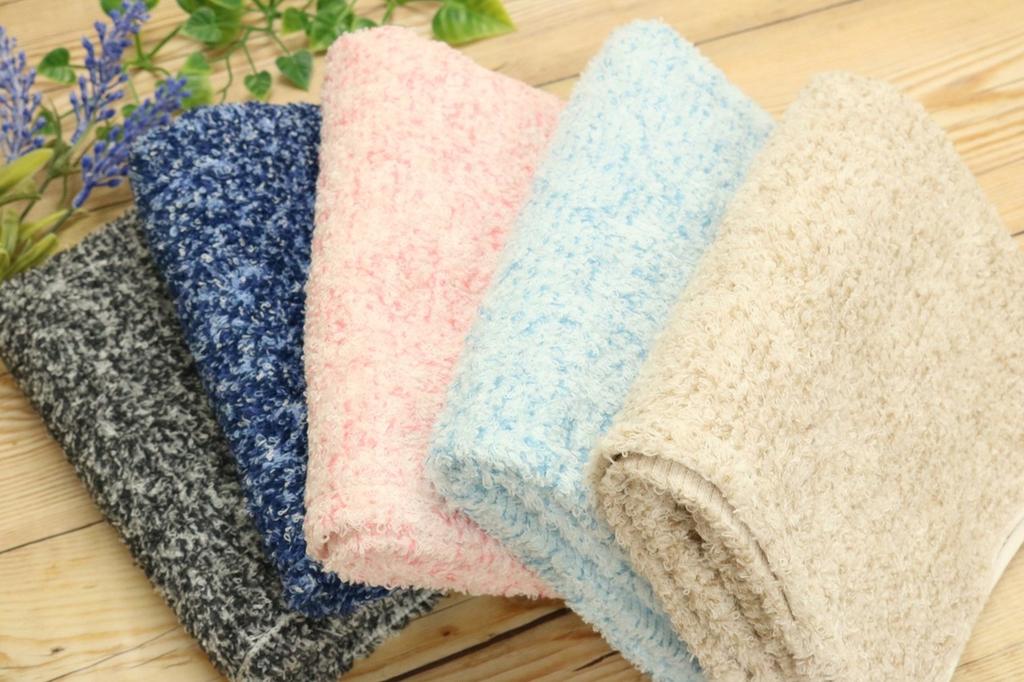 Heartwell Imabari Towel Wash Towel Powder Puff Gray 10810349