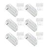 6Pcs Spring Latch Mini Door Push Release Latch Light Weight Push to Open Door Latch for Cabinet
