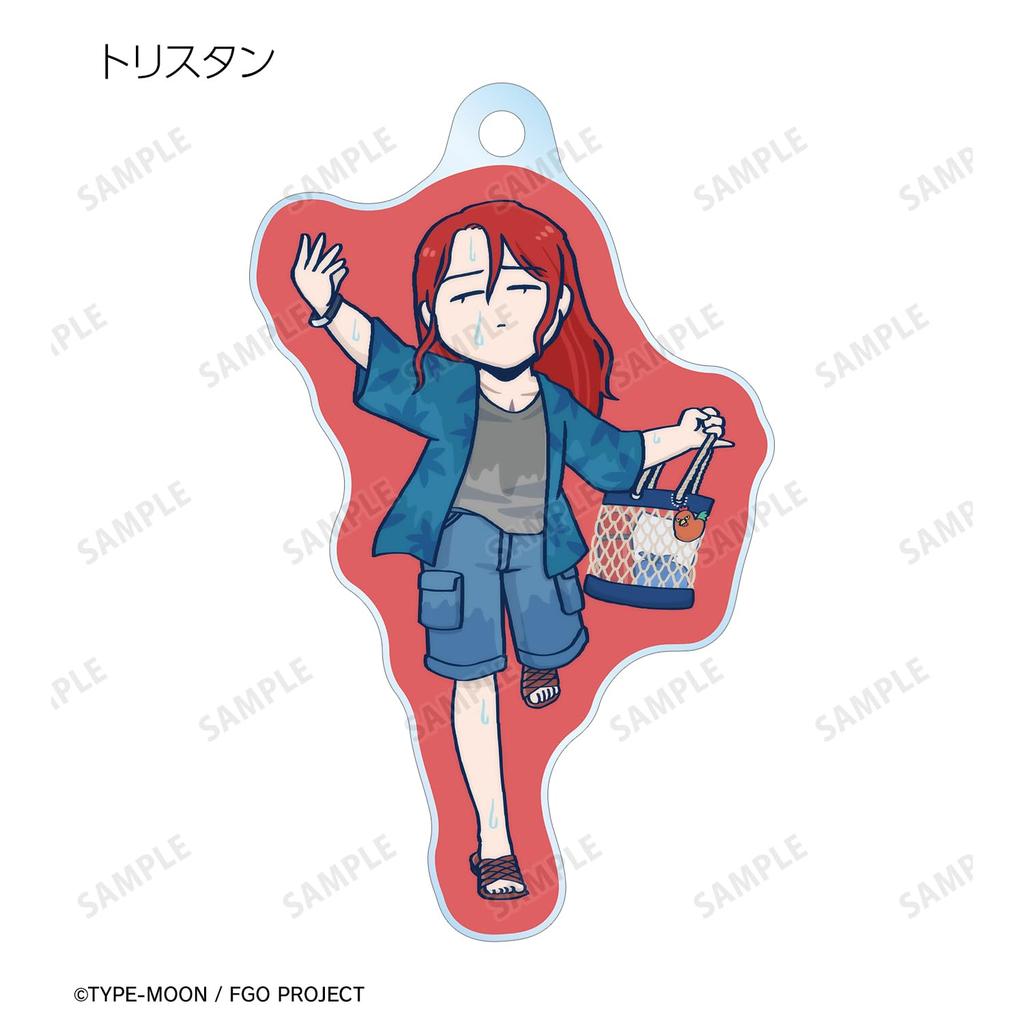 Anime [FateGrand Order: Ritsuka Fujimaru Doesn't Know] Original Illustration by Tsuchida, Between the Rainy Season Ver. Trading Acrylic Keychains,