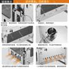 Outdoor Camping Wood-Burning Stove, Foldable Tent Stove, Multi-Functional Portable Heating Stove for Outdoor and Camping Use