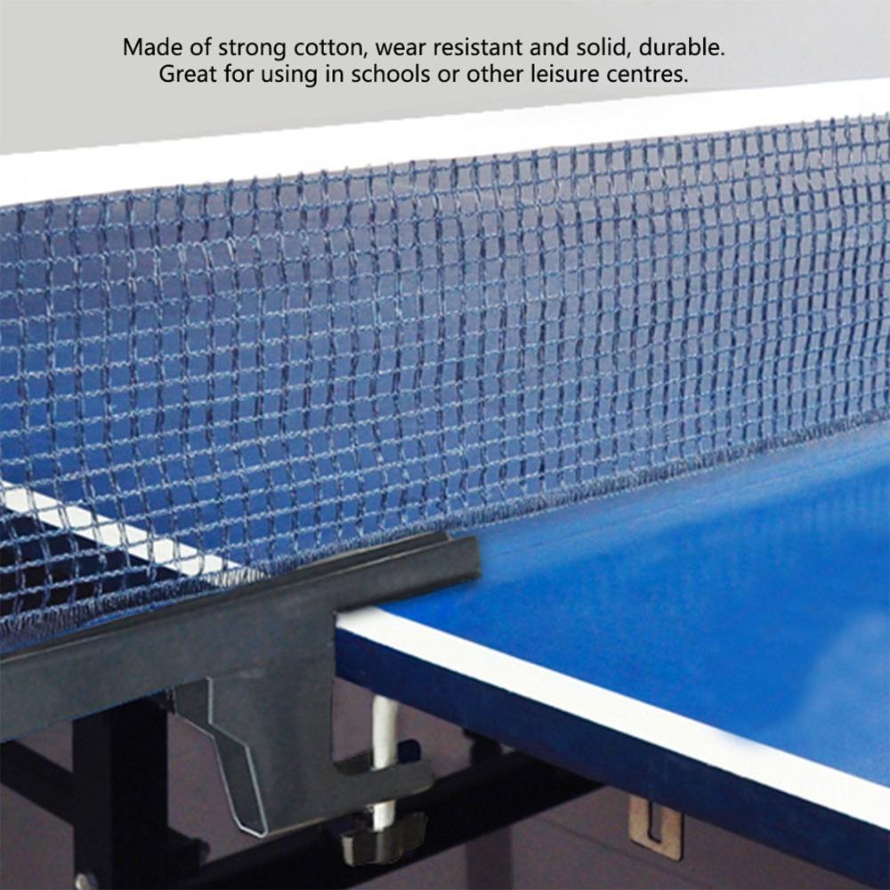 Black Table Tennis Net Polyester Cotton 70.9" X 5.5" Table Tennis Accessory Ping Pong Accessory Indoor Use