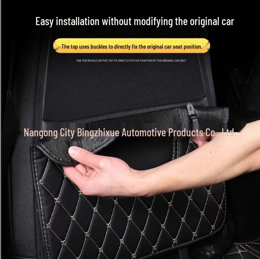 Universal Car Seat Back Anti-Kick Pad: Generous, Durable, Waterproof, Wear-Resistant
