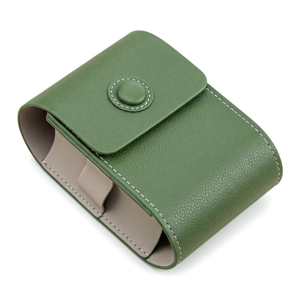 PU Leather Golf Rangefinder Case Universal Golf Rangefinder Carrying Bag Outdoor Sports зелёный