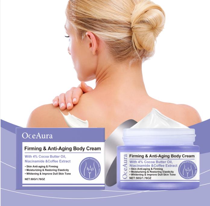 Firming Neck Cream Anti-Aging Smoothing Wrinkles Fine Lines Improves Crepey Skin Moisturizing Hyaluronic Acid Tightening Lotion 50g