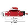 Metal Automatic Simulation Simulated Winch for 1/10 1/12 RC Crawler Car Axial SCX10 III 90046 D90 TRX4 TRX-6 D110 Redcat