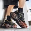 Four Season New Trend Fashionable Casual Style Sports Breathable Thick Sole High Rise Low Top Men's Shoes