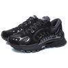 Li Ning Cushioning Slip Resistant Abrasion Resistant Breathable Lightweight Low top Sports Casual Shoes Women's Black ARHR092-1