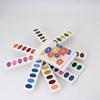 Portable Multi-color Paint Box Washable Oil Painting Box Watercolor Paint Box  Art Painting