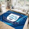 Preston North End Football Design Crystal Velvet Carpet Cozy Non?Slip Printed Rug For Bedroom Living Room Entrance