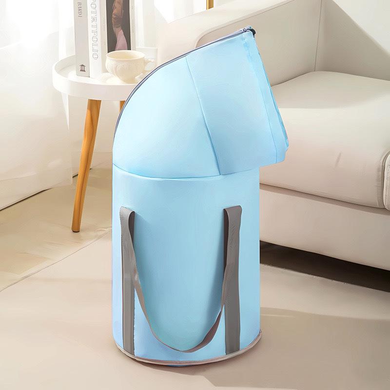 72cm Foldable Foot Bath Bucket for Home and Travel - Over Knee and Calf Use