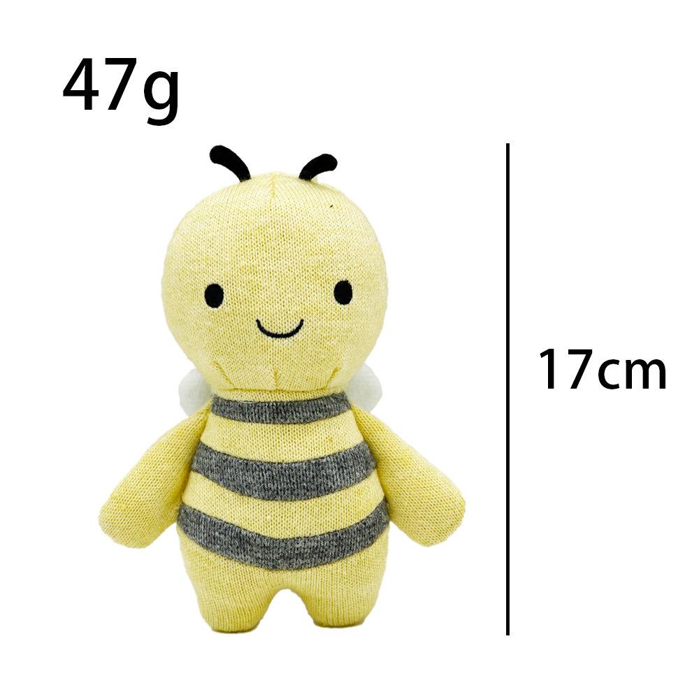 New Fashion Children's Toys Crochet Knitted Animal Series Plush Dolls