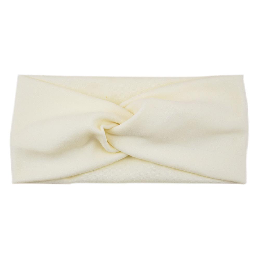 New Wide Cross Headbands For Woman Solid Hairband Elastic Sports Yoga Headwear Girls Hair Band Hair Accessories Korean Style