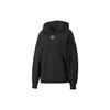 PUMA Sweatshirts Women's Black Hooded Moderate Regular 673576-01