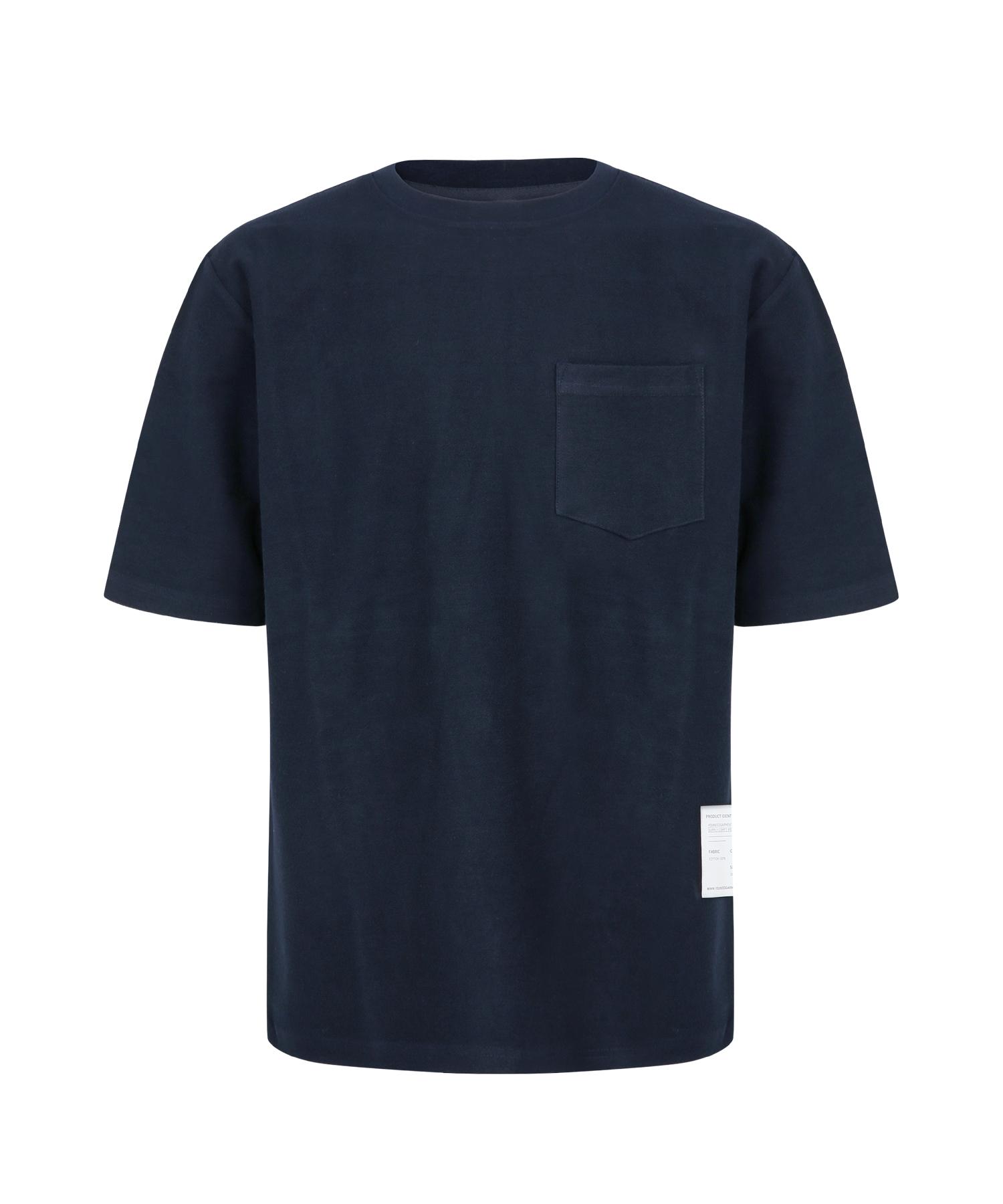 United Garments Side Label French Terry Crewneck (Navy) Navy/38