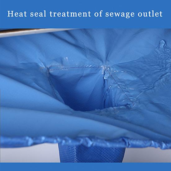 Air Conditioning Cover Waterproof Labor-saving Polyester Air Conditioning Cleaning Bag with Water Pipe