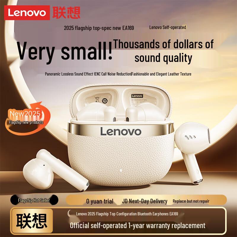 

Lenovo True Wireless Semi-in-ear Bluetooth 5.4 Earbuds