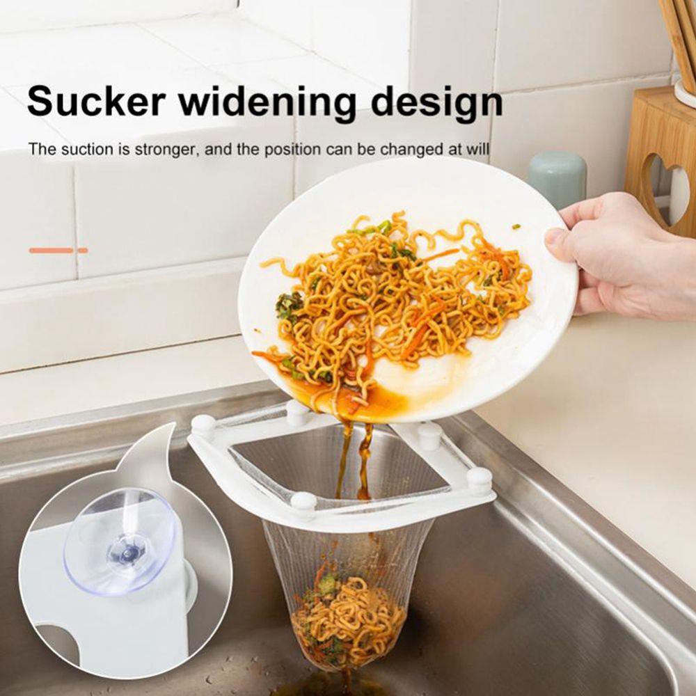 Drain Waste Bins Leftovers Strainer Bags Triangle Drainage Rack Sink Filter Bag Kitchen Accessories