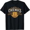 NOWY LIMITOWANY Oremus Dominus Vobiscum Tradycyjny Łaciński Mszał Stary Katolik Unisex Koszulka