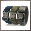 One Limitation Tactical Elastic Quick Release Belt for Work and Military BP636 One-Touch Use, Men's (Black)