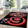 Digital Circus Floor Mat Design for Foyer Kitchen Game Room Dormitory Antislip Carpet Decorate Offices Perfect Gift for Women/Men
