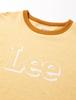 Lee Oficjalny T-shirt z krótkim rękawem typu ringer dla chłopców w rozmiarze 140, LK0821-217, Żółty,