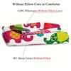 Colorful Elephant Bedding Set Soft Polyester Duvet Cover Set Quilt Cover With Pillowcase Bedroom Decor Birthday Gift Christmas