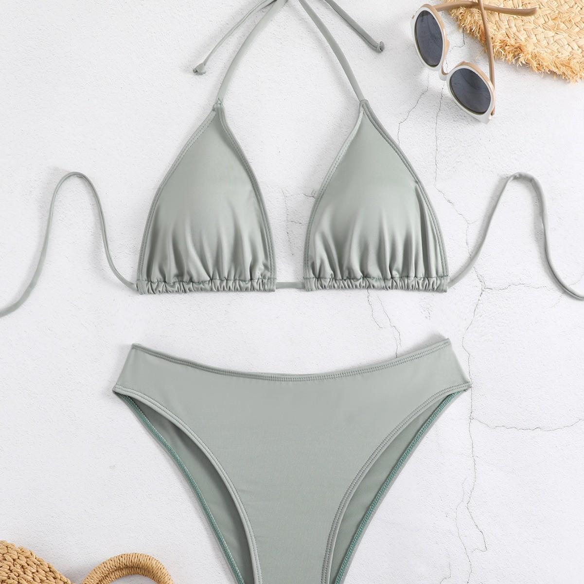 

Женский сексуальный купальник-бикини треугольной формы - Стильный раздельный купальник для пляжа Medium