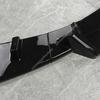 Maxton Style Front Splitter Bumper Lip For V.3 Mercedes-Benz E63 AMG Estate Sedan S213 W213 2017-2021 Gloss Black Car Spoiler