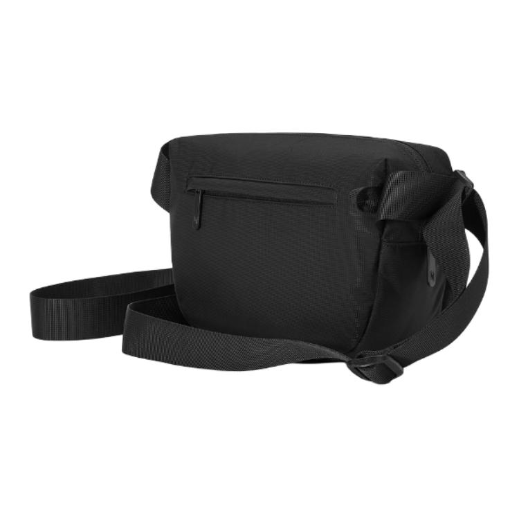 New Skechers Colorful Fabric Shoulder Bag, Crossbody Bag Unisex Carbon Black P325U008-0018