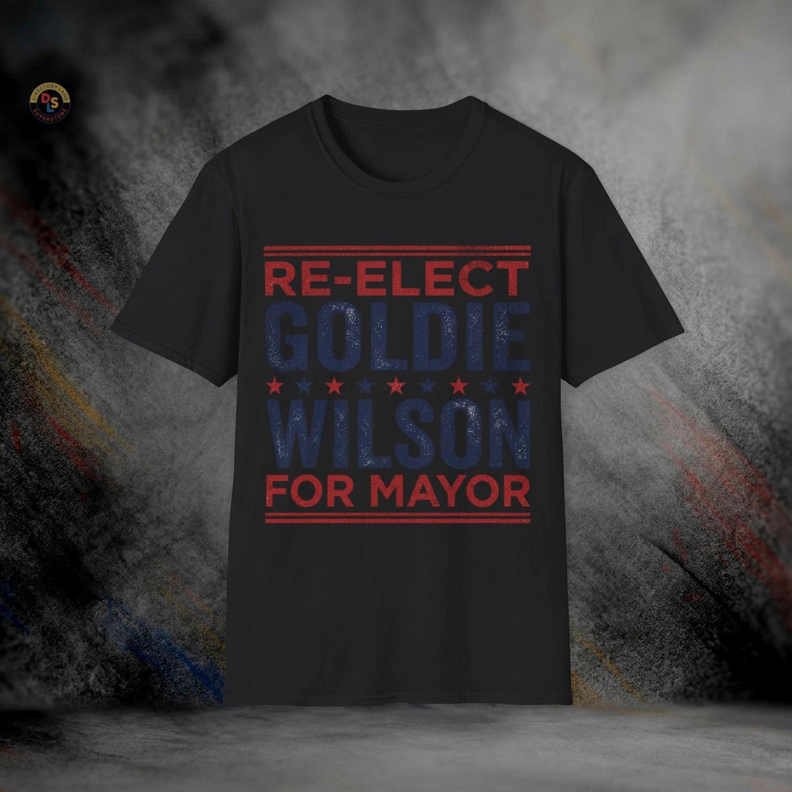 Goldie Wilson Mayor Campaign Back to the Future T-Shirt | Softstyle Tee XS