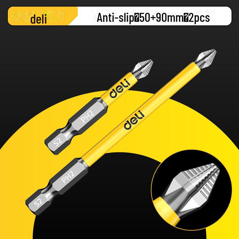 

Набор электрических отверток Deli Non-Slip Cross Magnetic с шестигранными битами высокой твердости для дрелей