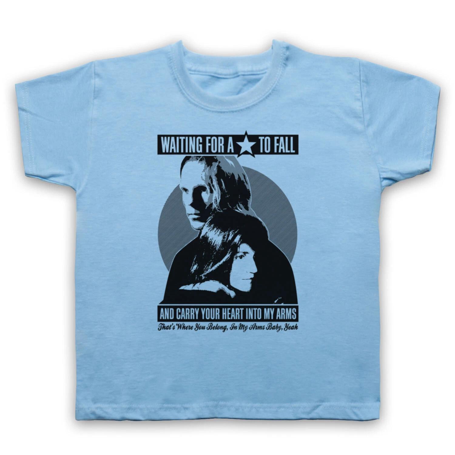 

BOY MEETS GIRL WAITING FOR A STAR TO FALL IN MY ARMS KIDS CHILDS Boys Baby Children T-shirt 140