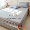 Non-slip Solid Color Mattress Cover Skin-friendly Urinary Barrier Bed Sheet Bed Cover  Elderly