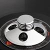 Audio Vinyl Schallplatten Gewicht Plattenspieler Platten Stabilisator Reduziert Hintergrundgeräusche Plattenspieler Gewichtsklemme Schallplatten Pressmatte
