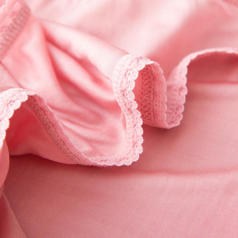 Roupa Íntima de Seda de Amora Feminina de Alta Qualidade Tangge: Calcinhas/Cuecas Sexy de Cintura Baixa