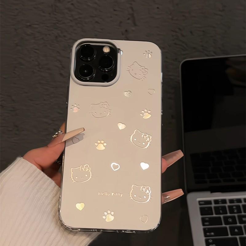 Compatible Hello Kitty Full Print Case for Apple iPhone 14 Pro Max, 15 Plus, and 16 Pro Max - Premium Quality