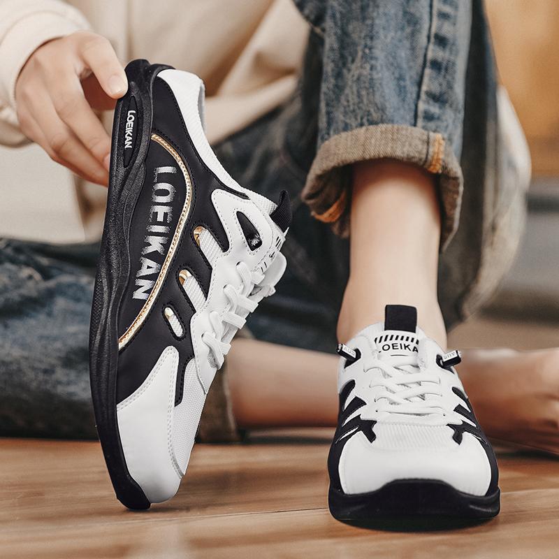 Pánská sportovní obuv Letní sandály Pantofle Dřeváky Nazouváky Ležérní obuv Nadměrné tenisky pro studenty Nadměrné